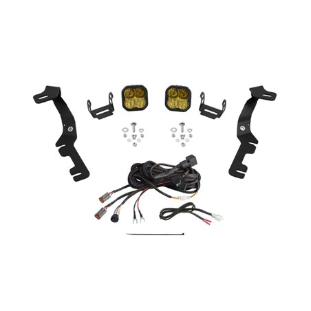 Diode Dynamics Stage Series Ditch Light Kit for 2019-Present Ram SS3 - Sport Yellow Combo