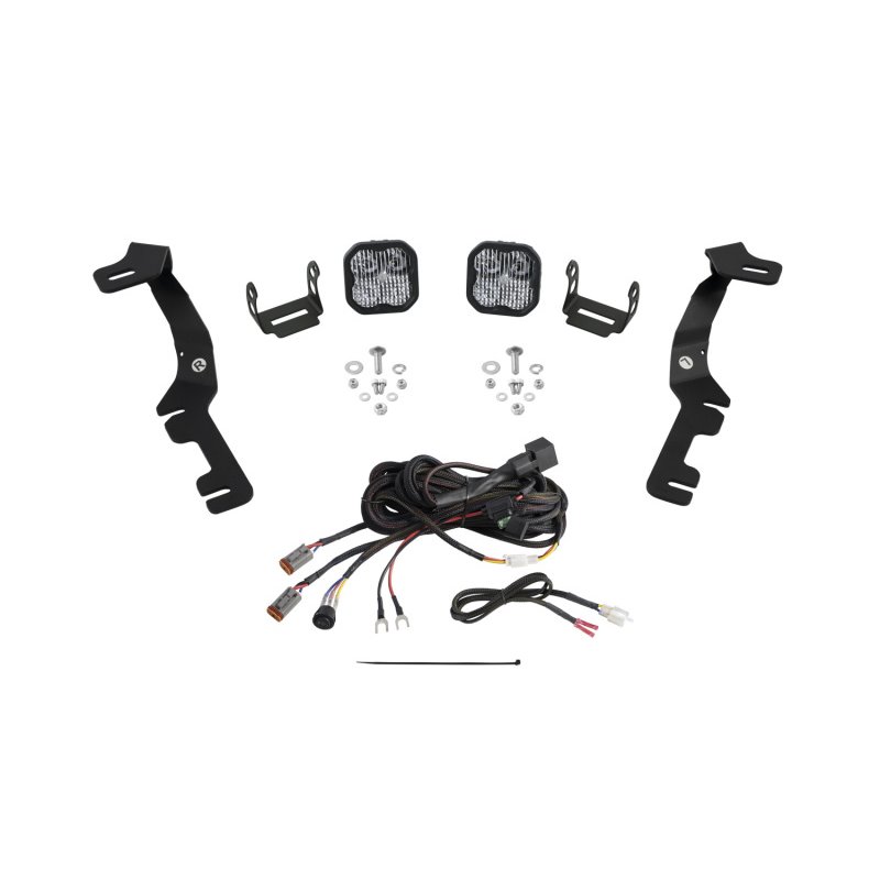 Diode Dynamics Stage Series Ditch Light Kit for 2019-Present Ram SS3 Sport - White Combo