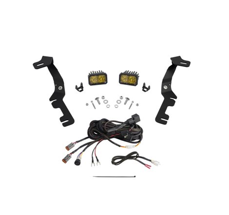 Diode Dynamics Stage Series Ditch Light Kit for 2019-Present Ram C2 - Yellow Pro Combo