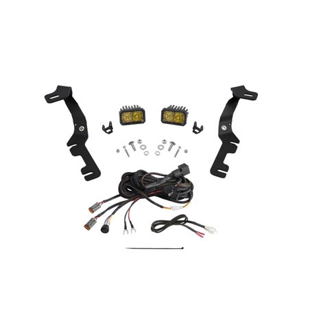 Diode Dynamics Stage Series Ditch Light Kit for 2019-Present Ram C2 - Yellow Pro Combo