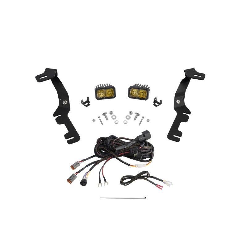 Diode Dynamics Stage Series Ditch Light Kit for 2019-Present Ram C2 - Sport Yellow Combo