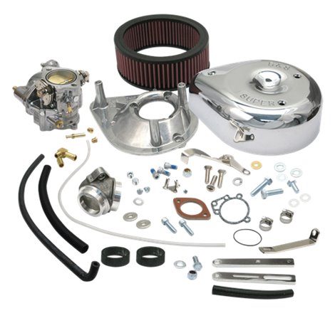 S&S Cycle 79-84 BT Models Super E Carburetor Kit -Standard Tanks