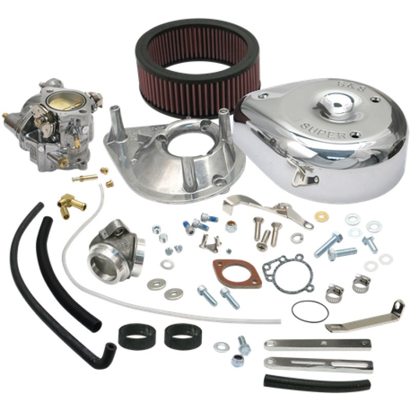 S&S Cycle 79-84 BT Models Super E Carburetor Kit -Standard Tanks