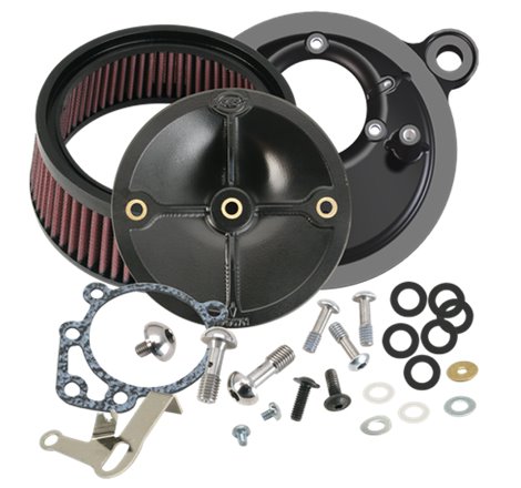 S&S Cycle 93-99 BT w/ Super E/G Carb Stealth Air Cleaner Kit w/o Cover