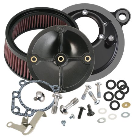 S&S Cycle 93-99 BT w/ Super E/G Carb Stealth Air Cleaner Kit w/o Cover