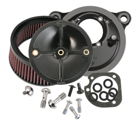 S&S Cycle 93-99 BT Models w/ Stock CV Carb Stealth Air Cleaner Kit w/o Cover