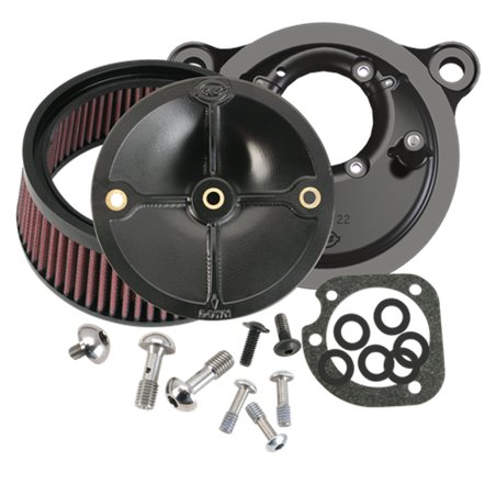 S&S Cycle 93-99 BT Models w/ Stock CV Carb Stealth Air Cleaner Kit w/o Cover