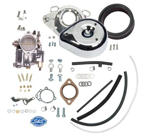 S&S Cycle 93-99 BT Super G Partial Carburetor Kit w/o Manifold & Mounting Hardware