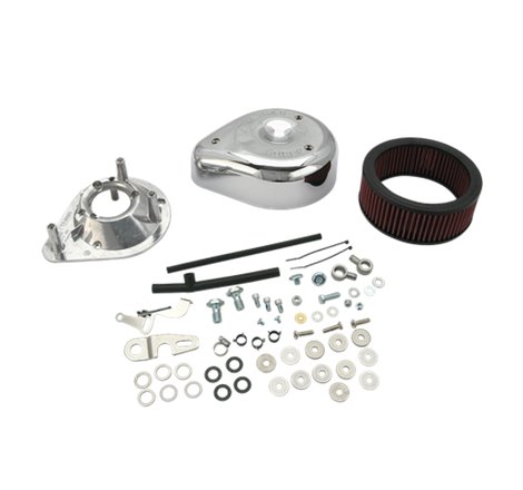 S&S Cycle 04-16 Sportster Models Teardrop Air Cleaner Kit for Super E/G Carb