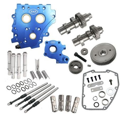 S&S Cycle 07-17 BT Gear Drive Cam Chest Kit - 510G