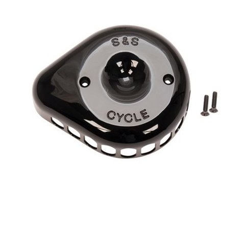 S&S Cycle Mini Teardrop Air Cleaner Cover For All Stealth Applications - Gloss Black