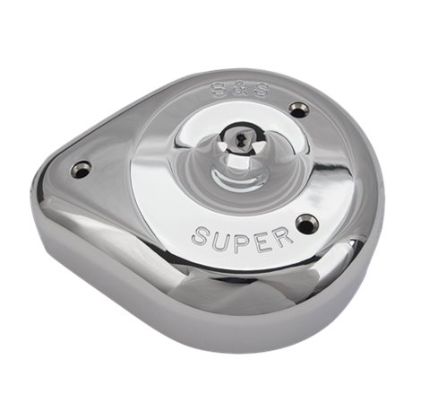 S&S Cycle Teardrop Chrome Air Cleaner Cover For S&S Super E/G Carbs