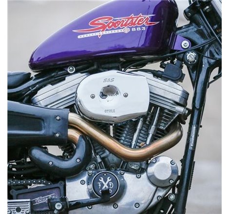 S&S Cycle Stealth Applications Tribute Air Cleaner Cover - Chrome