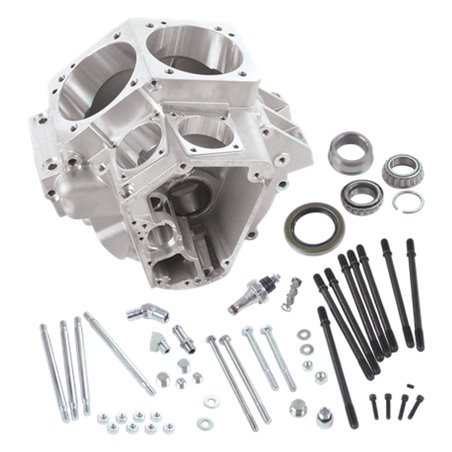 S&S Cycle 92-99 BT w/ 4in Bore Special Application Crankcase - Natural