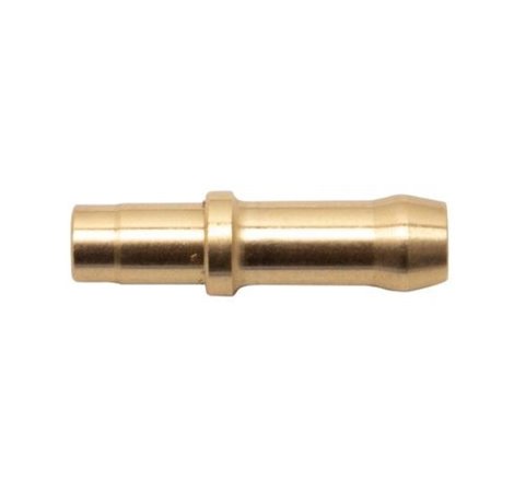 S&S Cycle .040in Brass Straight Hose Fitting