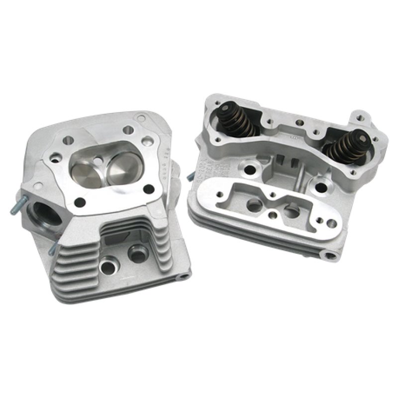 S&S Cycle 84-99 BT Performance Replacement Low Compression 82cc Cylinder Heads - Natural