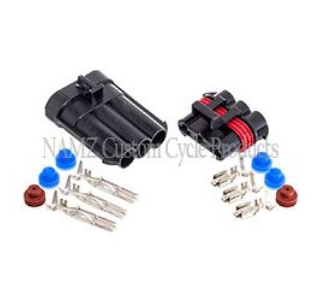 NAMZ AMP Power Plug Kit - M/F Water-Tight Quick-Disconnect Plug Set