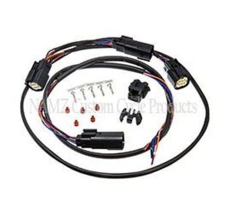 NAMZ 10-13 Street/Road Glide Plug-N-Play Complete Tour Pack Wiring Kit (2014+ TP Light Bar Retrofit)