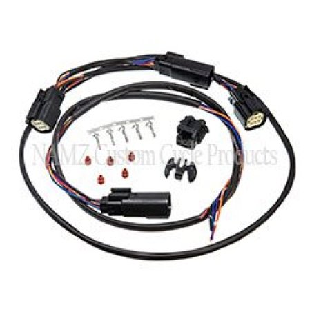 NAMZ 10-13 Street/Road Glide Plug-N-Play Complete Tour Pack Wiring Kit (2014+ TP Light Bar Retrofit)