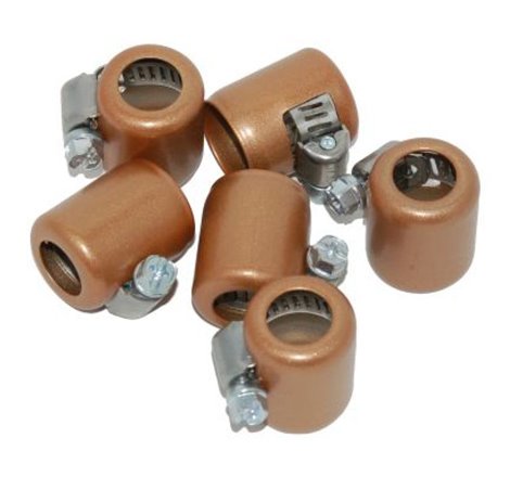 NAMZ Fuel Line Hose Clamps 1/4-5/16in. ID Copper (6 Pack)