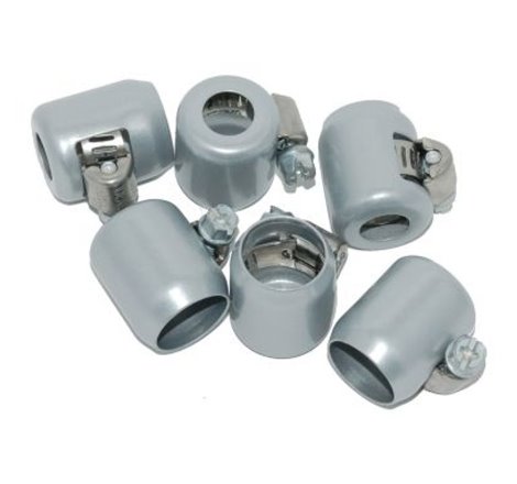 NAMZ Fuel Line Hose Clamps 1/4-5/16in. ID Silver (6 Pack)