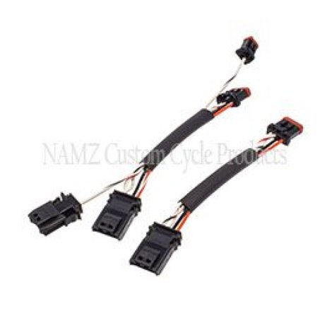 NAMZ 2012+ V-Twin Dyna Handlebar Control Xtension Harness 4in.