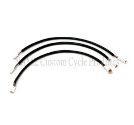 NAMZ 2023+ V-Twin CVO Street/Road Glide Handlebar Switch & Throttle-by-Wire Harness Ext Kit 15in.