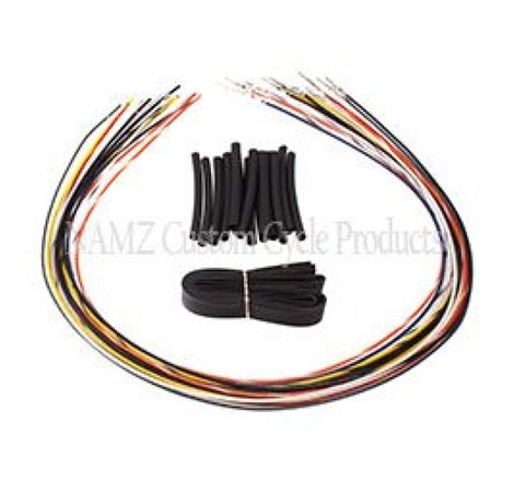 NAMZ 07-13 NON-Baggers Handlebar Switch Wire Extensions 24in. (Cut & Solder / Fits Up to 20in. Apes)