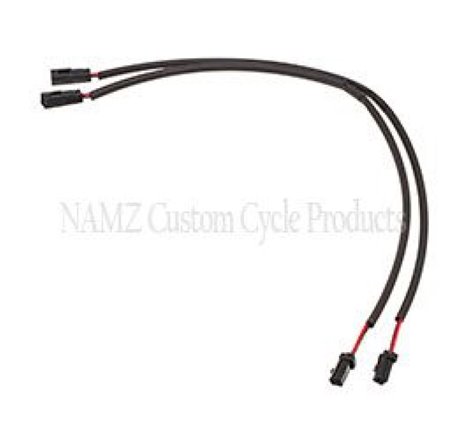 NAMZ 08-23 HD Models w/Heated Grips Plug-N-Play Heated Grip Extensions 18in.