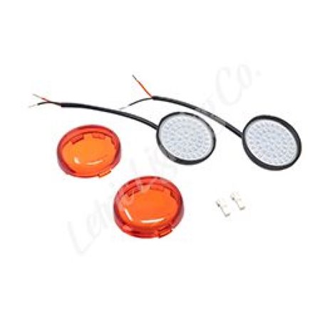 NAMZ 14-23 Indian (Excl Scout/Challenger) Plug-N-Play Rear LED Turn Sig/Lens Kit (Use w/ILL-IND-01)