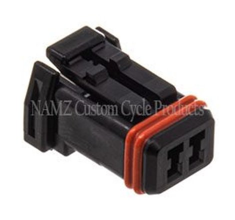 NAMZ JAE MX-1900 2-Position Female Black Socket Housing (HD 72906-11)