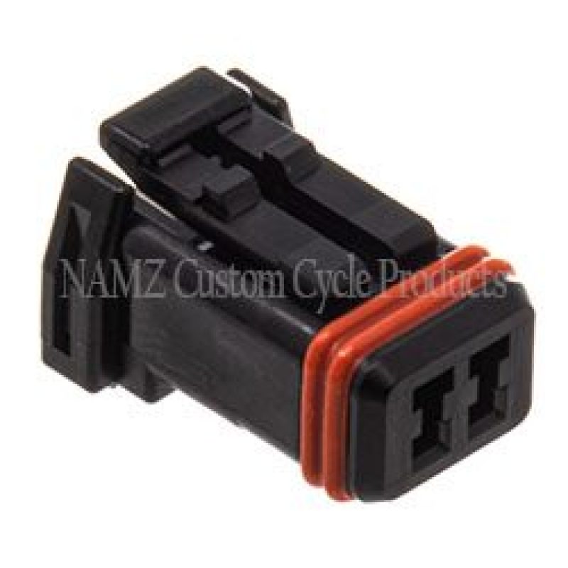 NAMZ JAE MX-1900 2-Position Female Black Socket Housing (HD 72906-11)