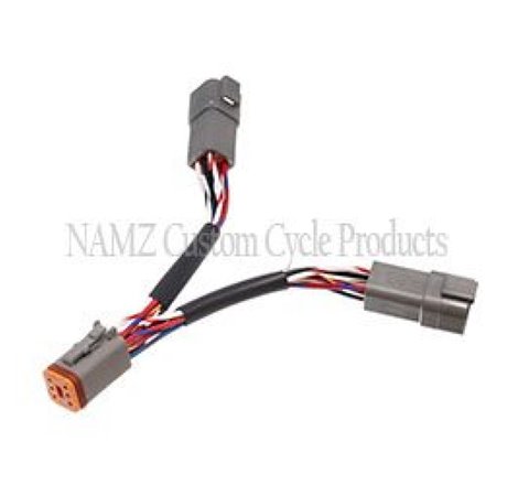 NAMZ 11-20 V-Twin Softail Plug-N-Play Power Port Y-Adapter (For CAN/Bus Models)