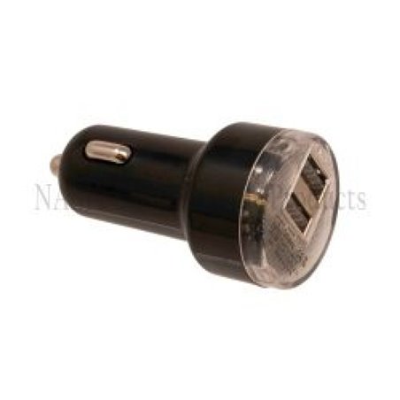 NAMZ Universal Cigarette Lighter to USB Charger Adapter