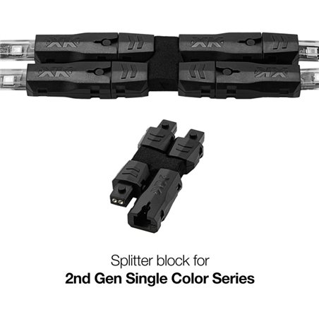 XK Glow 2nd Gen 2 pin Splitter for LED Single Color Series