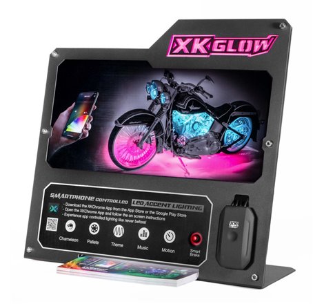 XK Glow 2nd Gen Metal Countertop Display (Harley Davidson)