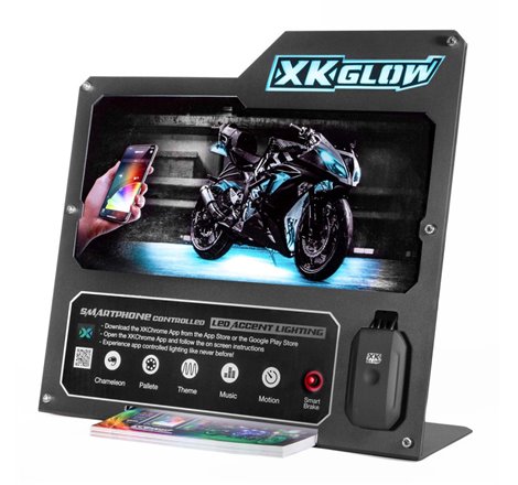 XK Glow 2nd Gen Metal Countertop Display (R6)