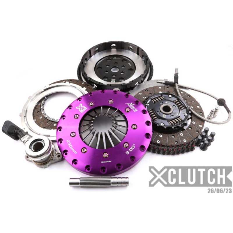 XClutch 13-18 Ford Focus ST 2.0L 9in Twin Sprung Organic Clutch Kit