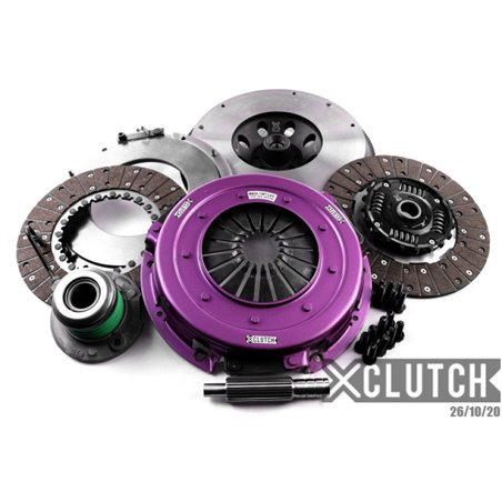 XClutch 15-20 Ford Mustang Shelby GT350 5.2L 10.5in Twin Sprung Organic Clutch Kit