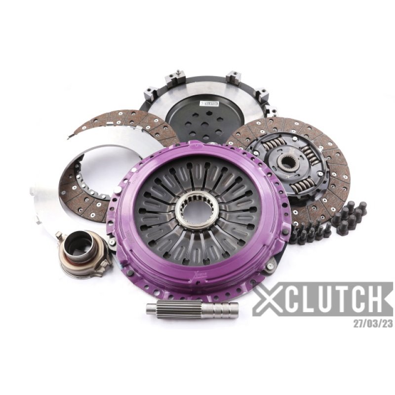 XClutch 1997 Mitsubishi Lancer EVO IV 2.0L 10.5in Twin Sprung Organic Clutch Kit