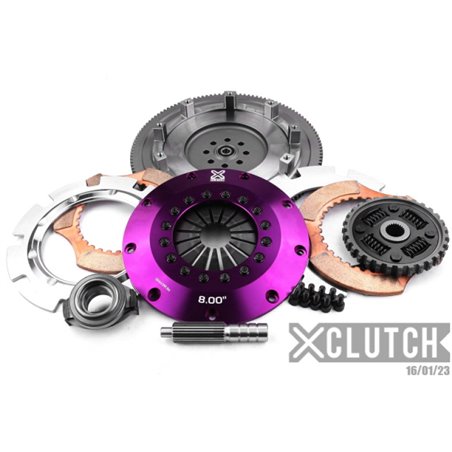 XClutch 15-17 Subaru WRX Base 2.0L 8in Twin Sprung Ceramic Clutch Kit