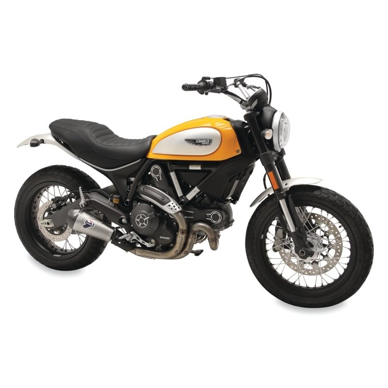 Mustang 15-21 Ducati Scrambler 800 Tripper Fastback 1PC Seat - Black