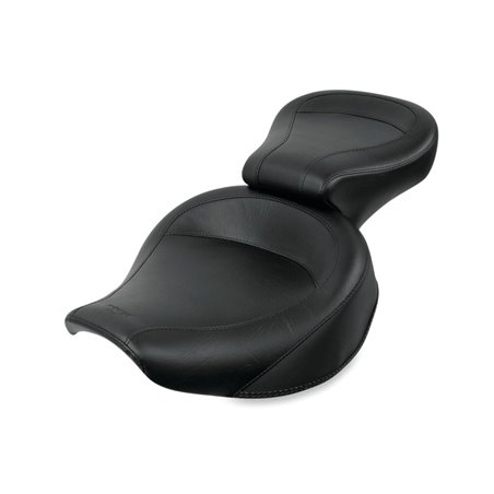 Mustang 82-00 Harley FXR Wide Touring 1PC Seat - Black