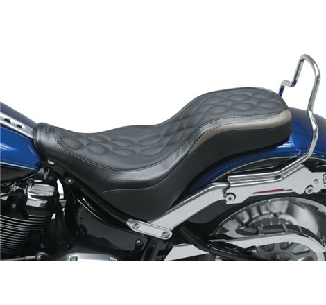 Mustang 18-23 Harley Fat Boy DayTripper 1PC Seat - Black