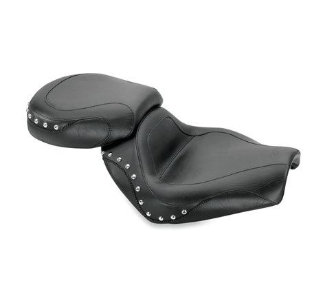 Mustang 04 Suzuki VZ1600 Marauder, 04-05 Boulevard M95 Sport Touring 2PC Seat w/Studs - Black