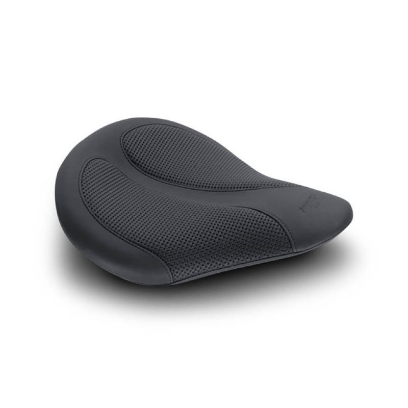 Mustang Cyclone Solo Seat w/Black Textured - Black