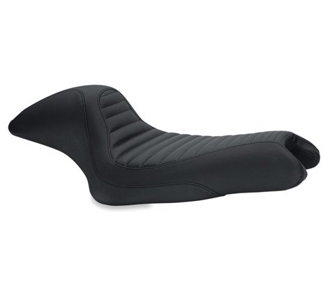 Mustang 04-21 Harley Sportster Cafe Solo Seat - Black