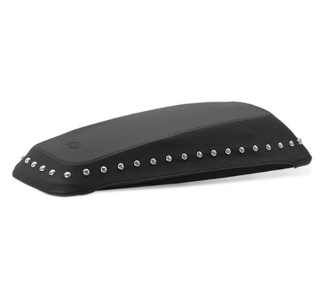 Mustang 08-21 Harley FL Touring Saddlebag Lid Covers w/ Studs - Black