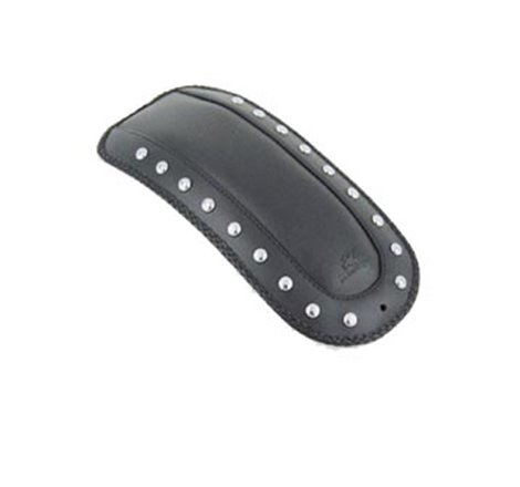 Mustang 58-84 Harley FX/FL Fender Bib w/Studs - Black