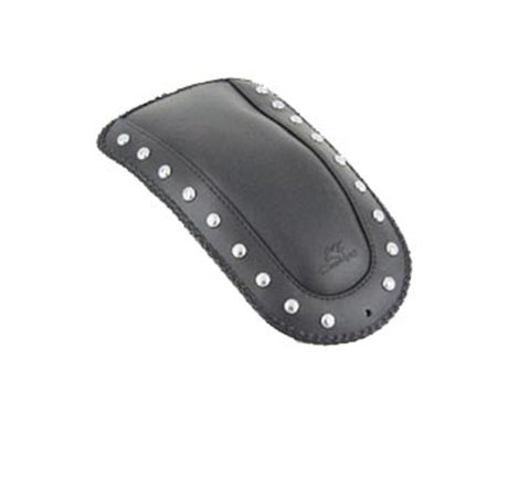 Mustang 03-09 VTX1300 Retro,03-07 VTX1300S, 08-09 VTX1300T Fender Bib w/Studs - Black